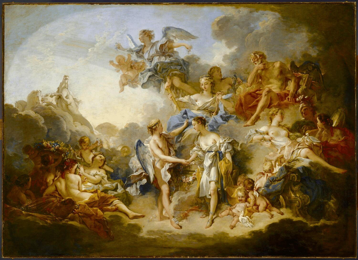 プシュケとアモールの婚礼」 Le Mariage de Psyché et…｜星の汀 / ほし