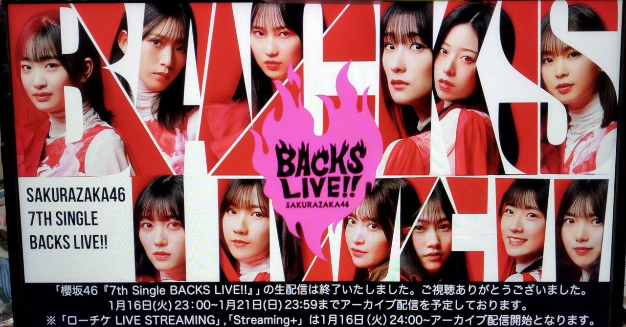 櫻坂46.10th Single BACKS LIVE!! ビッグパーカー・XL