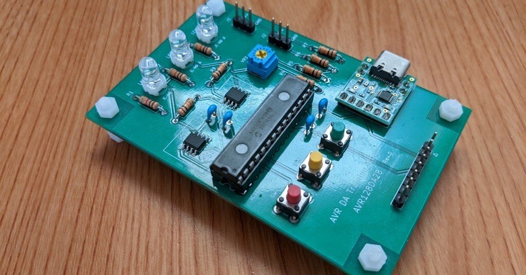 マイコンde学習しよう（レッスン1）AVR128DA28｜nike