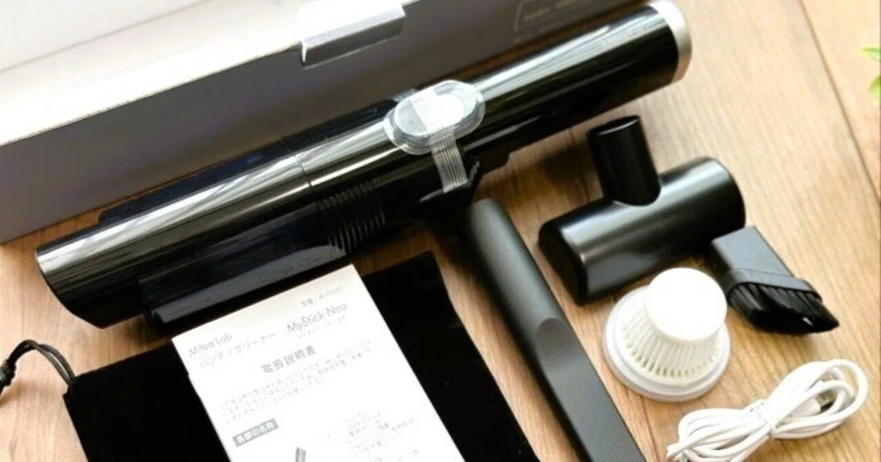 【家電批評 年間ベストバイ受賞】MyStick Neo ハンディクリー_corg 家電批評ベストバイを受賞した「ハンディクリーナー MyStick Neo」を