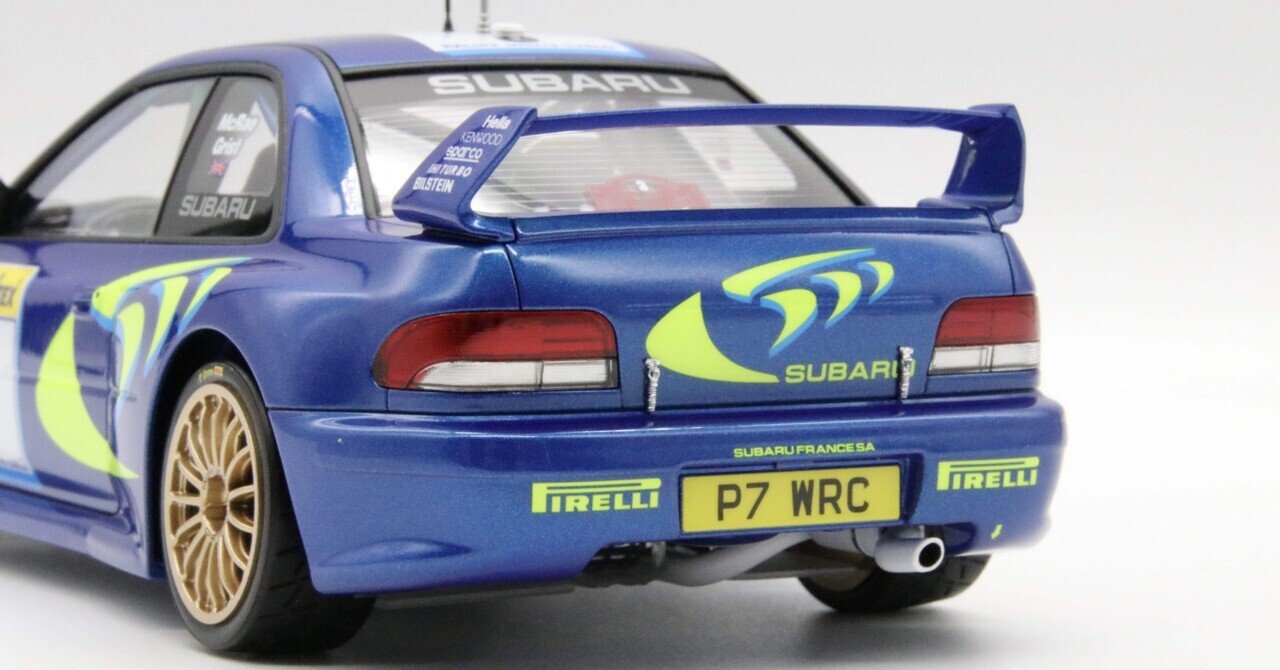 取り置き　タミヤ　インプレッサ　ラリー　ボディ 04【ラリーカー模型 製作の引き出し】トランク固定用スプリング