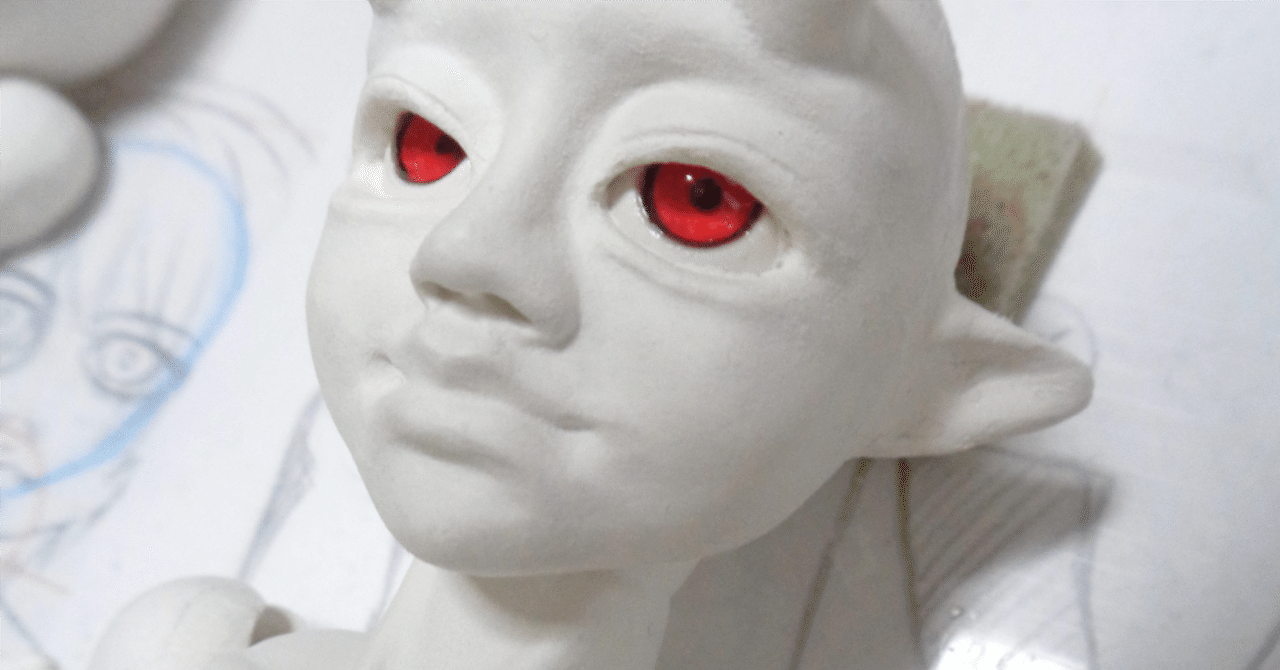 み*あ様 創作球体関節人形・結晶の胎 粘土 針金