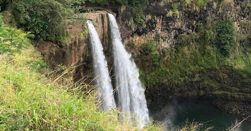 24:Kauai⑯　Wailua Falls ワイルア滝