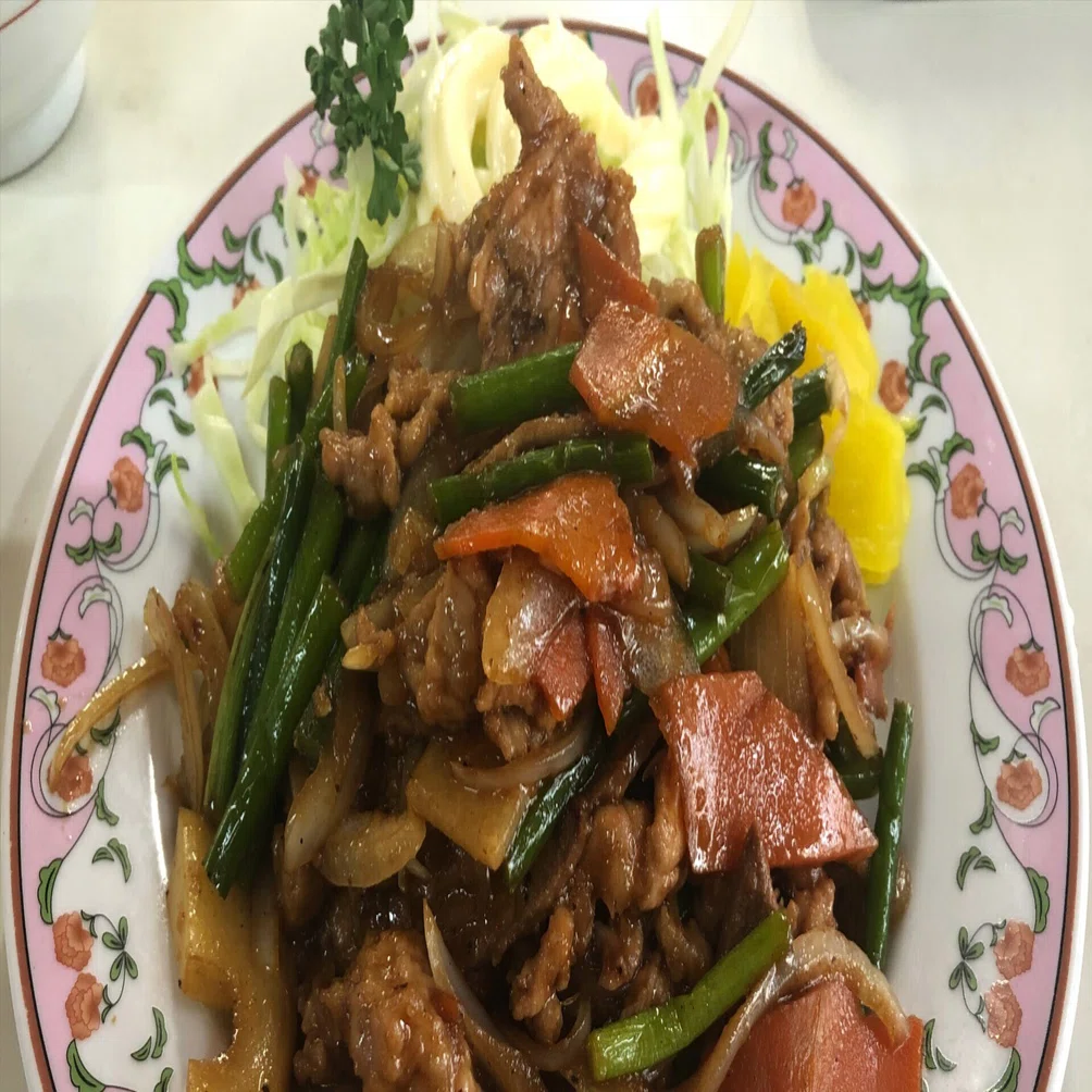 餃子の王将》 スタミナ定食｜Jumpei Kawamura