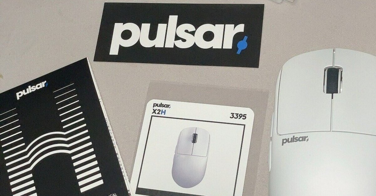 pulsar x2h 極美品 X2H Gaming Mouse – Pulsar Gaming Gears Japan