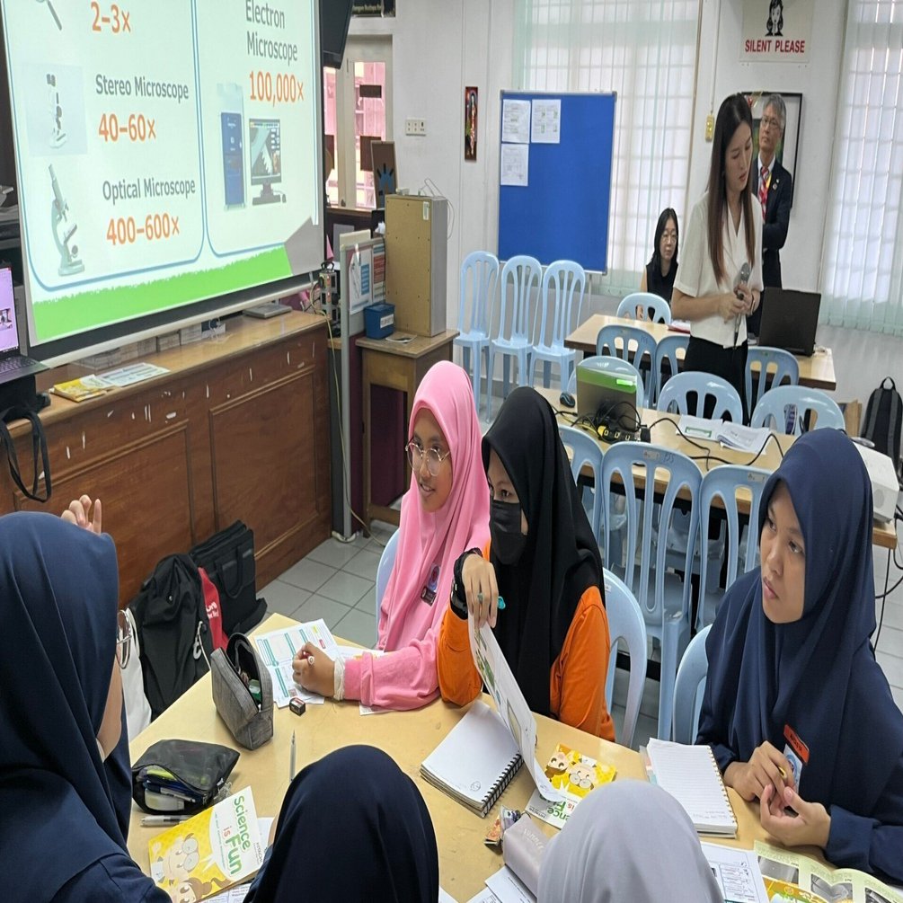 日立ハイテクマレーシア会社) マレーシアのセカンダリースクールでSTEM