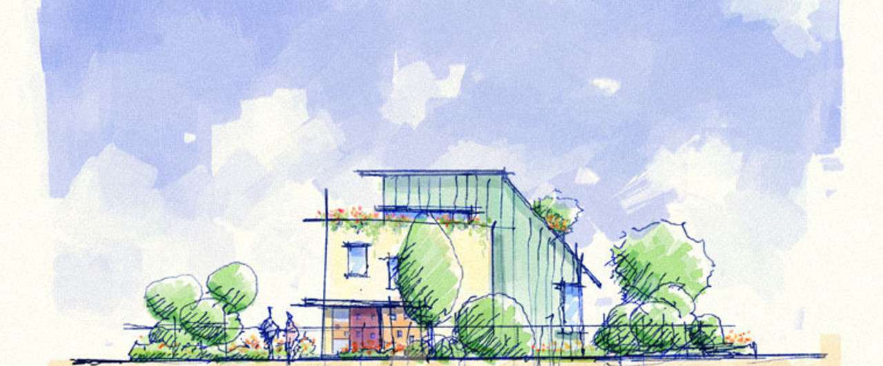 スケッチノート1 建築パースの差別化 Dplus Note