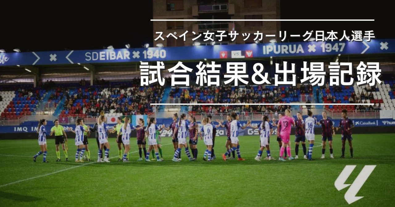 Minote 45 2024年1/13.14試合結果🇪🇸と日本人選手出場情報🎌|minote