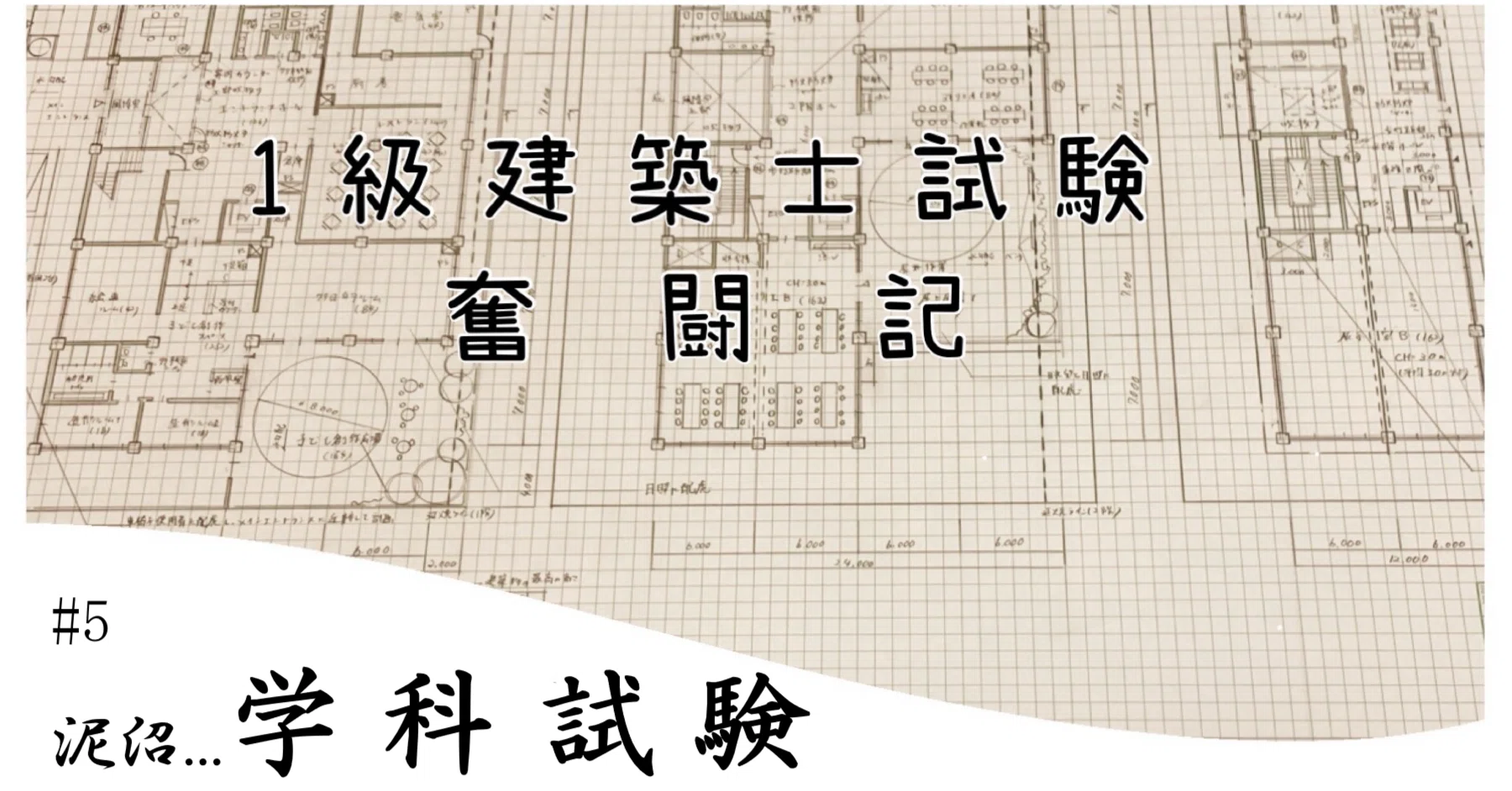 1級建築士試験奮闘記 #5 泥沼学科試験｜chacha