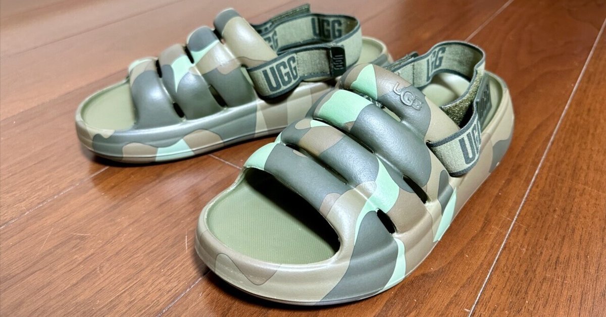 迷彩好きが買わずにはいられなかった迷彩サンダル UGG SPORT YEAH CAMOPOP ！｜NEO TOKYO TV
