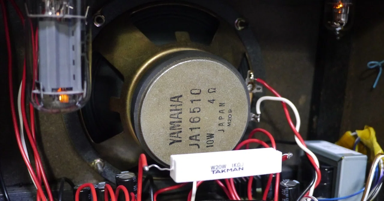 VOX AC4の製作｜Lotus House Tube Amp