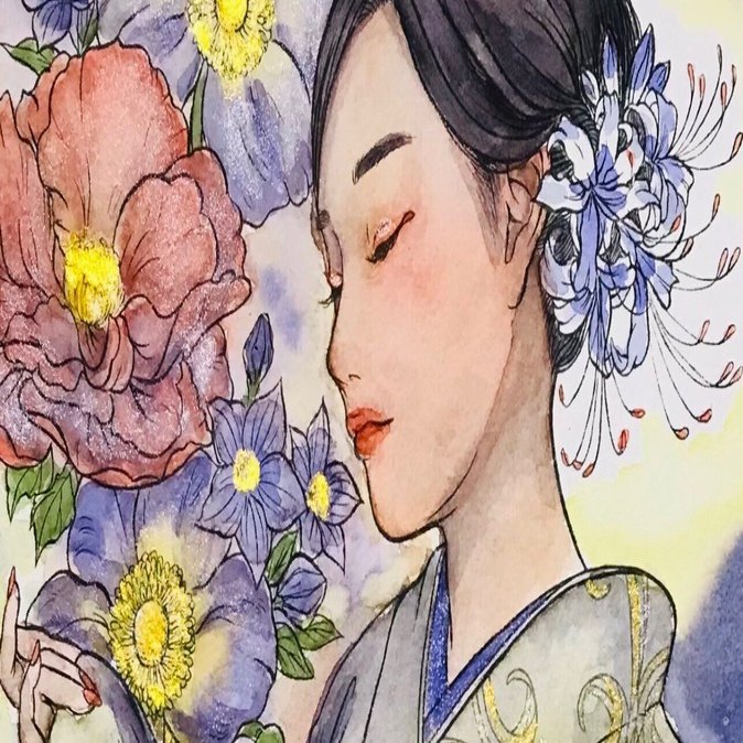 水彩画[題名なし] 8442c637e0b3686e37dd4bea9d1eae