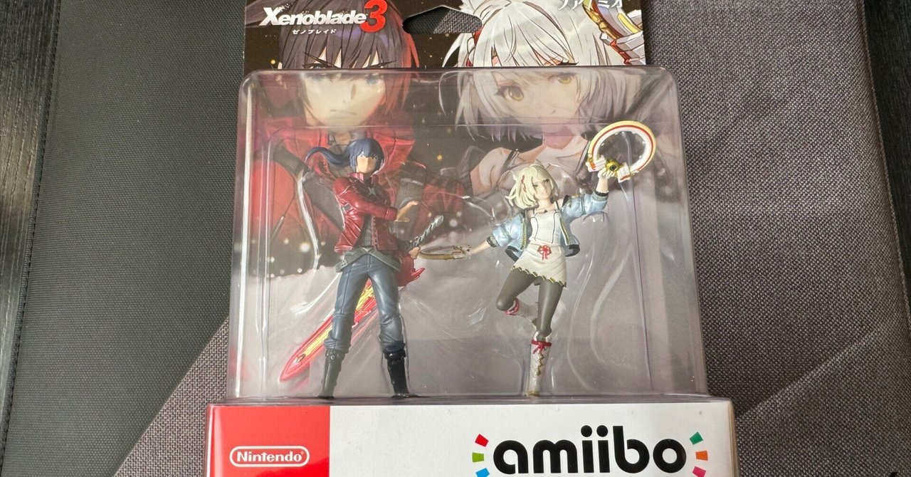 ノアとミオのamiiboが届きました｜けこぜろ
