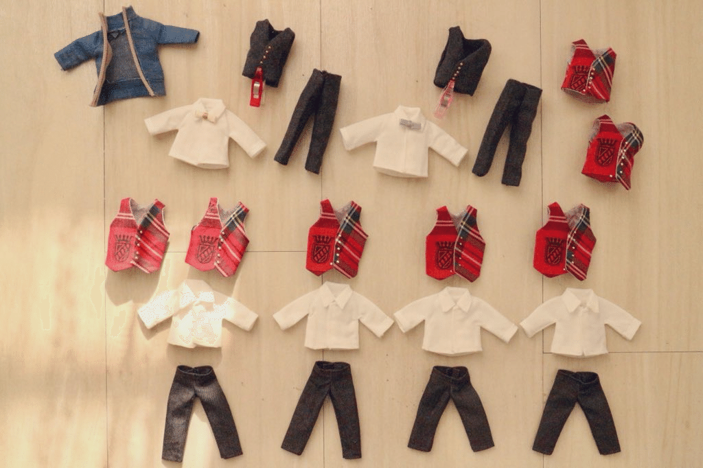 ミシン歴半年の裁縫初心者が2023→2024年末年始に製作したオビツ11お