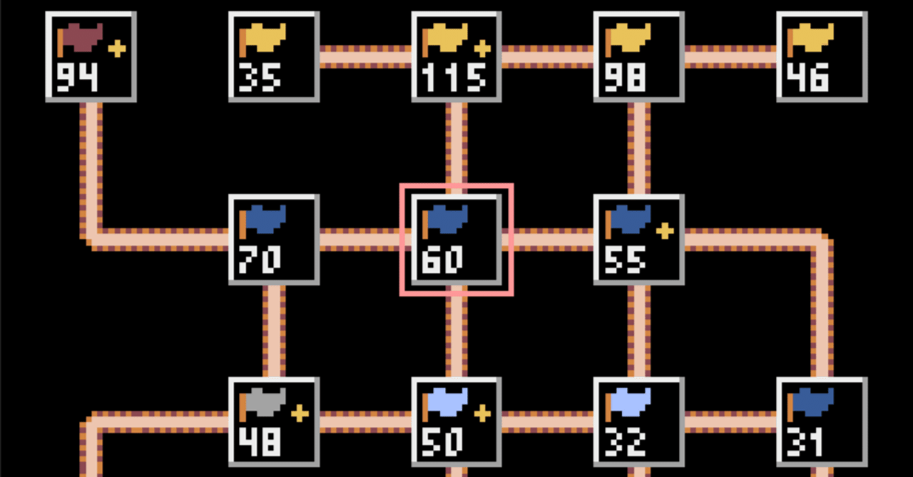Pyxelでスマホ向け戦略シミュレーションゲームを作る（１）｜frenchbread