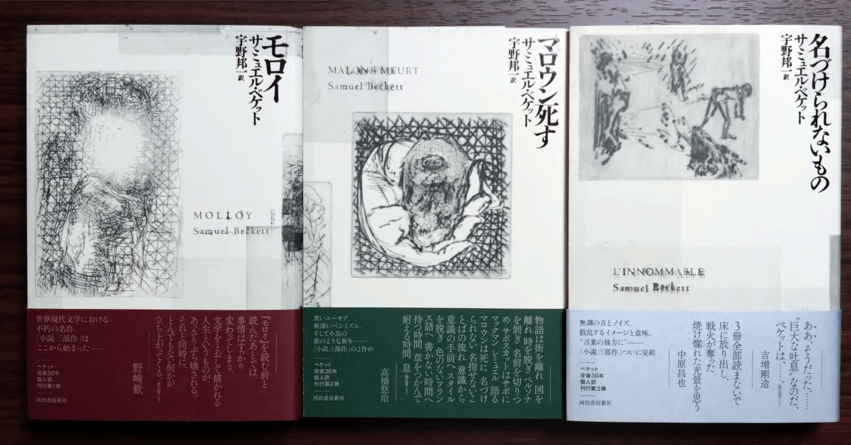 日記1a ベケット小説三部作を読んだ｜王貞治