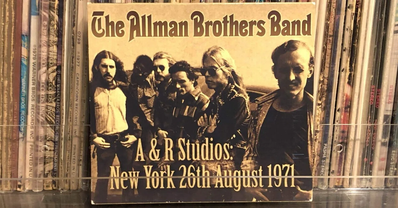 A & Rスタジオ：ニューヨーク 8/26/71／オールマン・ブラザーズ 