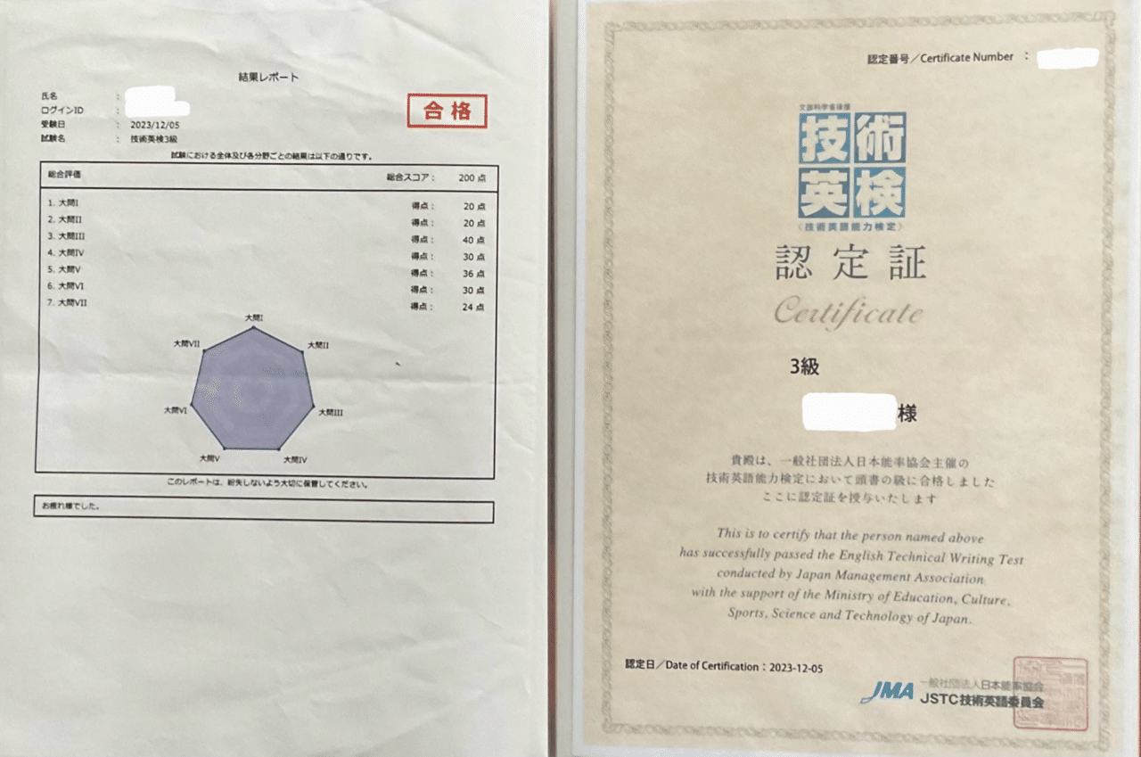 技術英検3級🌸受験記🌸｜モエナオ