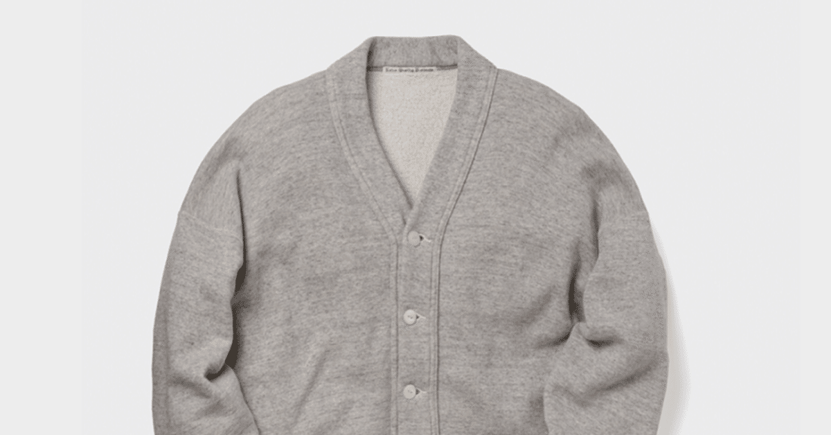 BSC Uniform スウェットカーディガン グレー コットン 46 別注 BSC Uniform スウェットカーディガン グレー コットン 46 別注