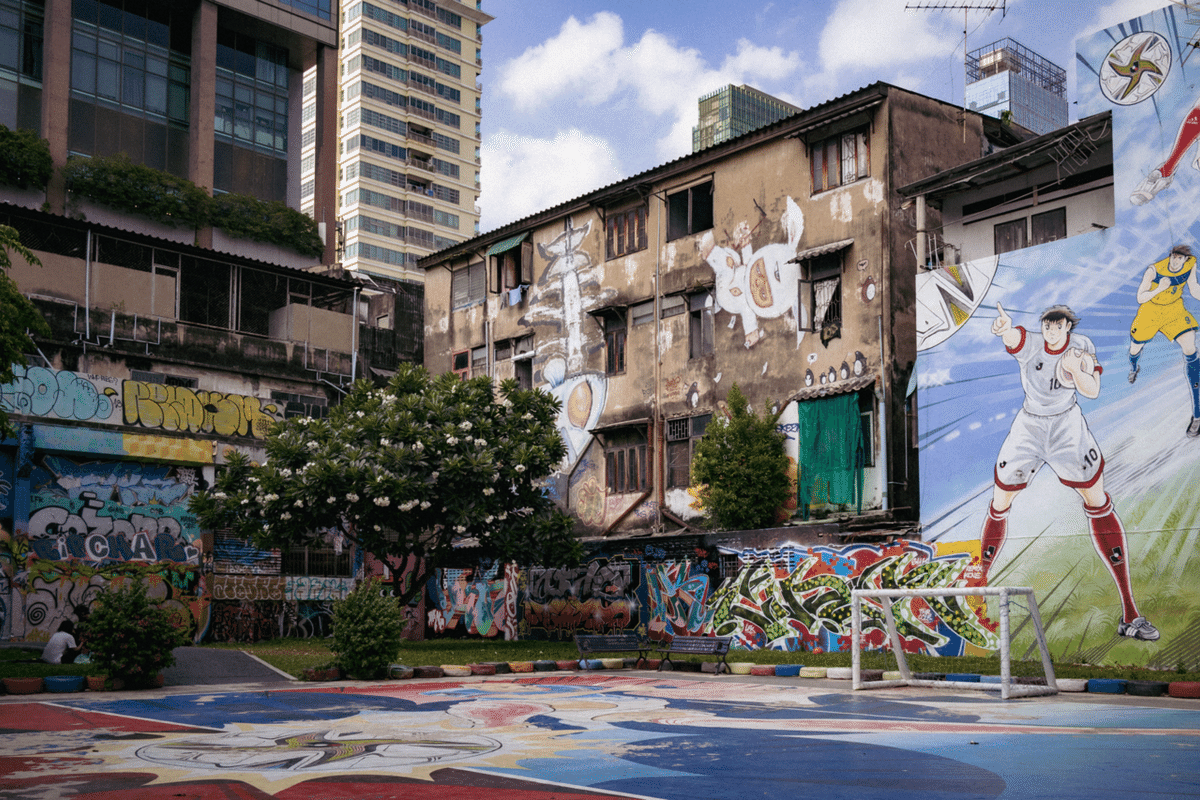 タイのグラフィティ(Street Art)|知ったフリ土郎 タイのグラフィティ(Street Art)|知ったフリ土郎