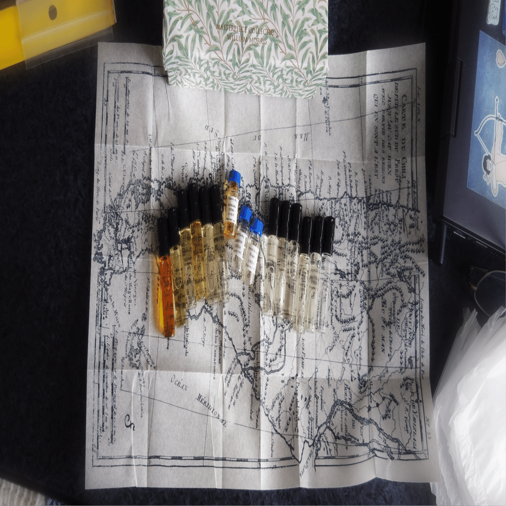 フエギア香水サンプル祭り その3｜YUKA