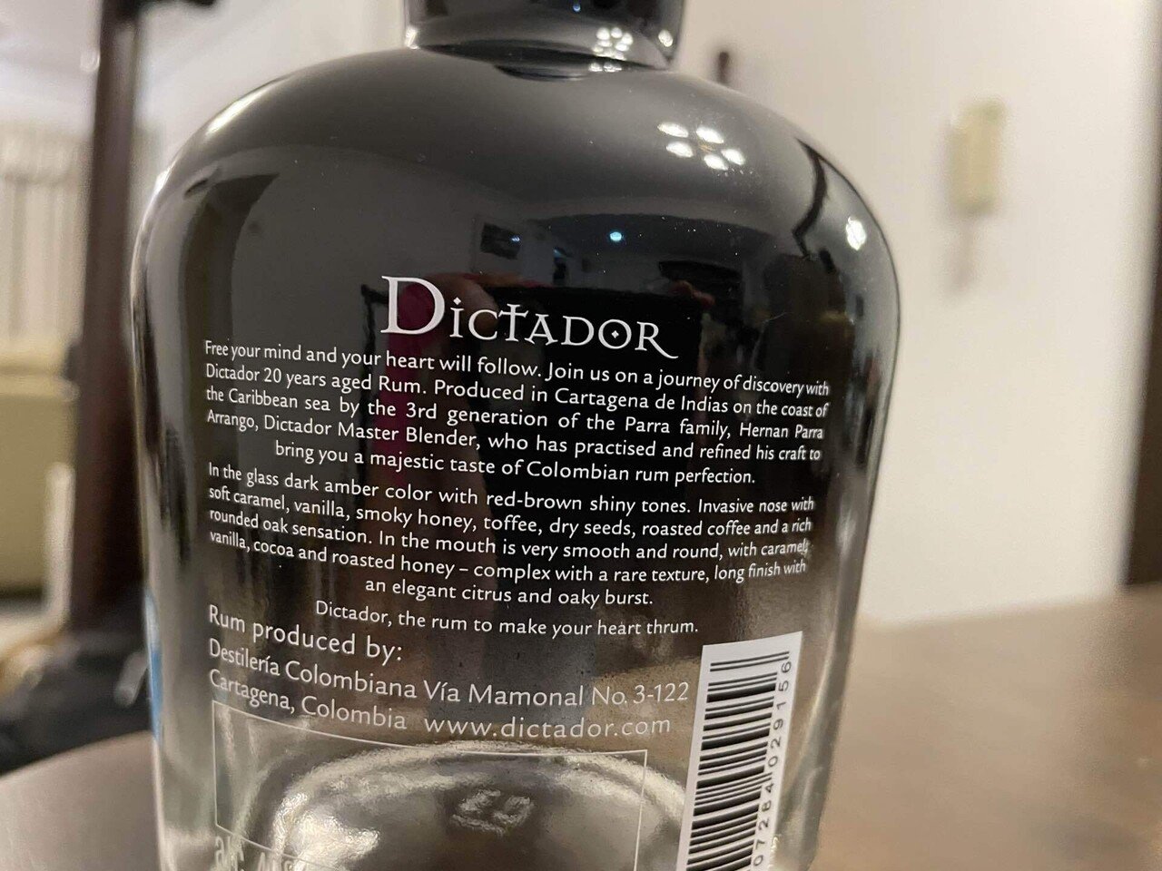 Dictador SINFONÍA 2005 コロンビアラム 限定リリース