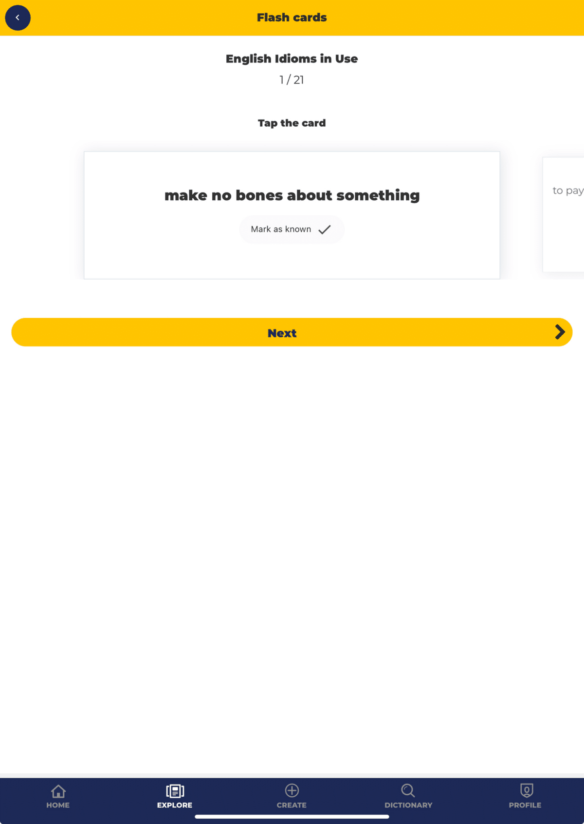オンライン辞書「Cambridge Dictionary +Plus」を試験対策の