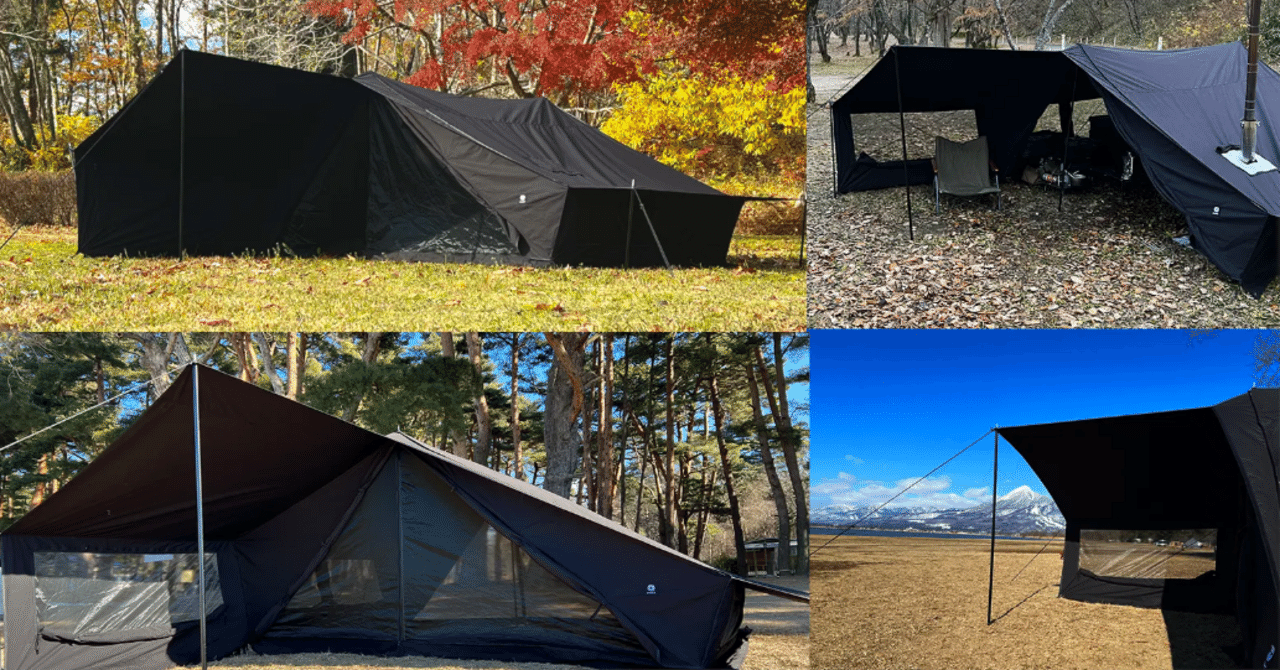 テント・タープ ZUKK Pique TC Black Zukk ピケTC |尾上祐一郎 テント・タープ ZUKK Pique TC Black Zukk ピケTC |尾上祐一郎