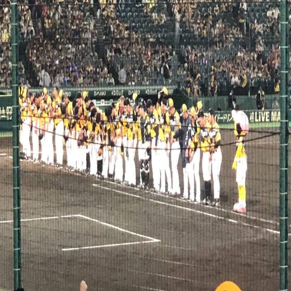 阪神VS中日7月28日(日) 三塁アルプス席連番