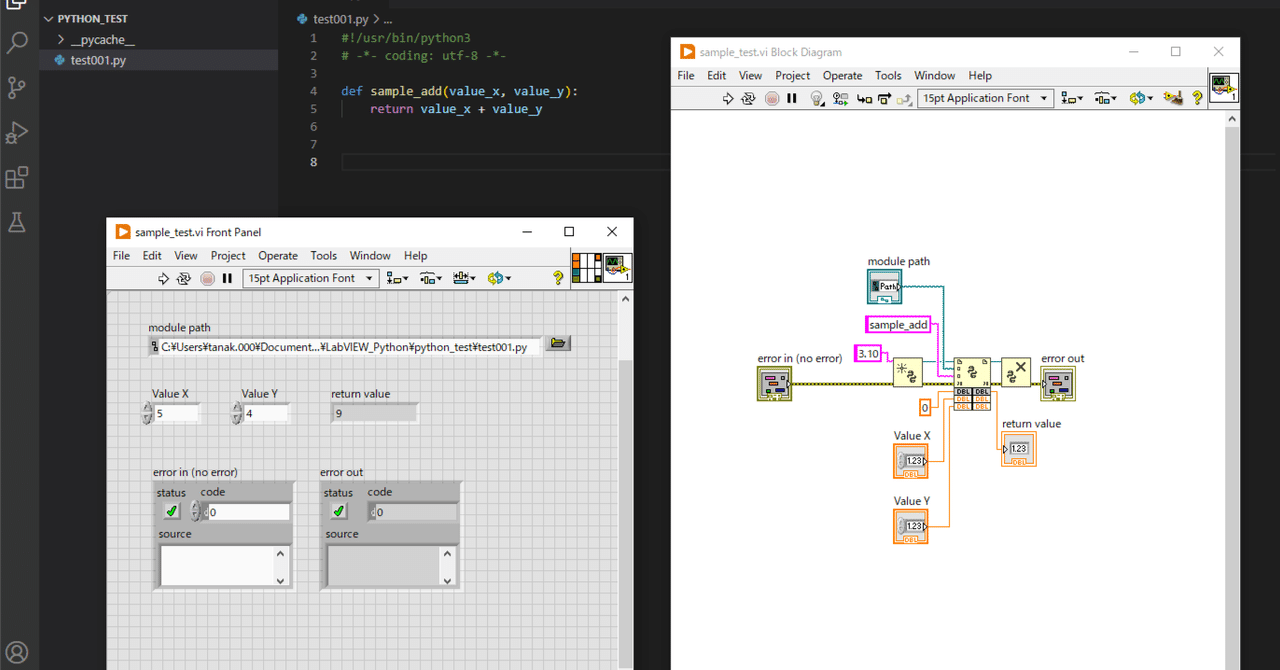 LabVIEW×Python 基本|D-Studio