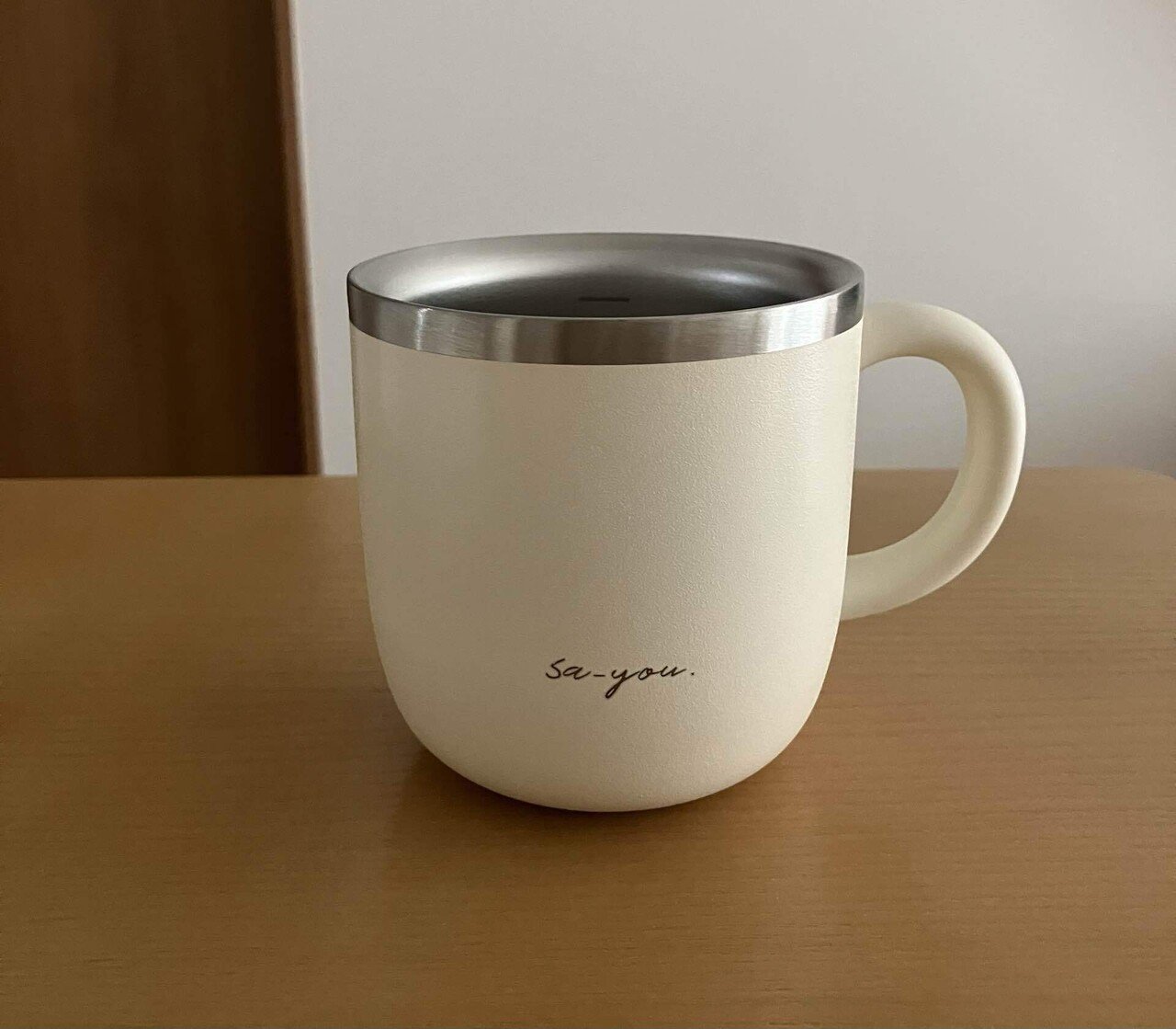 白湯専用マグカップを買ってみた｜夏山りんご