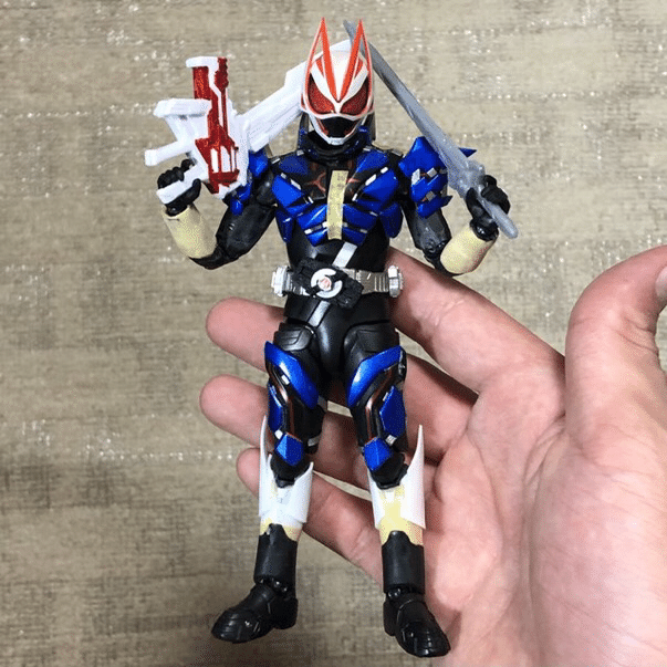 S.H.Figuarts 仮面ライダークロスギーツ制作途中写真｜よね