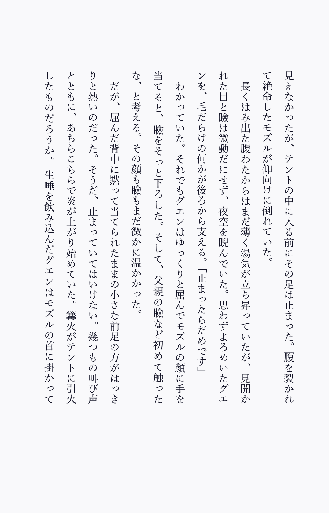 連載猫小説】「こちら側のハイイロ」 #41｜タナベキミコ｜note