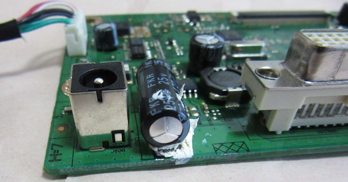 起動しなくなった Acer のモニタを修理した｜mishina