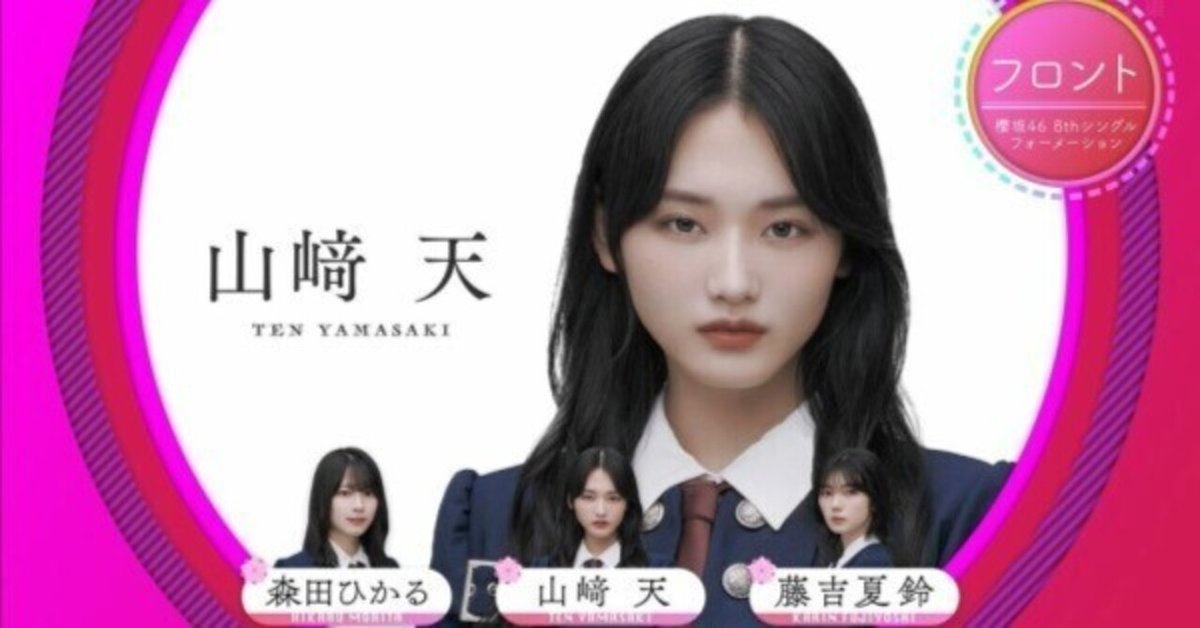 櫻坂46 8th『何歳の頃に戻りたいのか？』のフォーメーションを