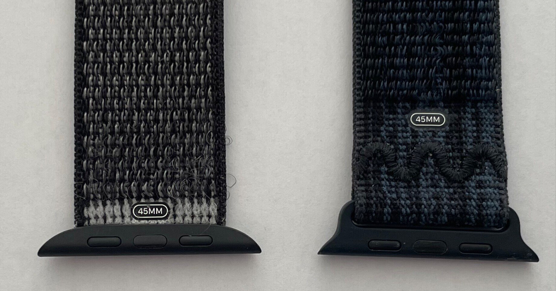 Apple watch 45mm ブラック ナイキ スポーツループ