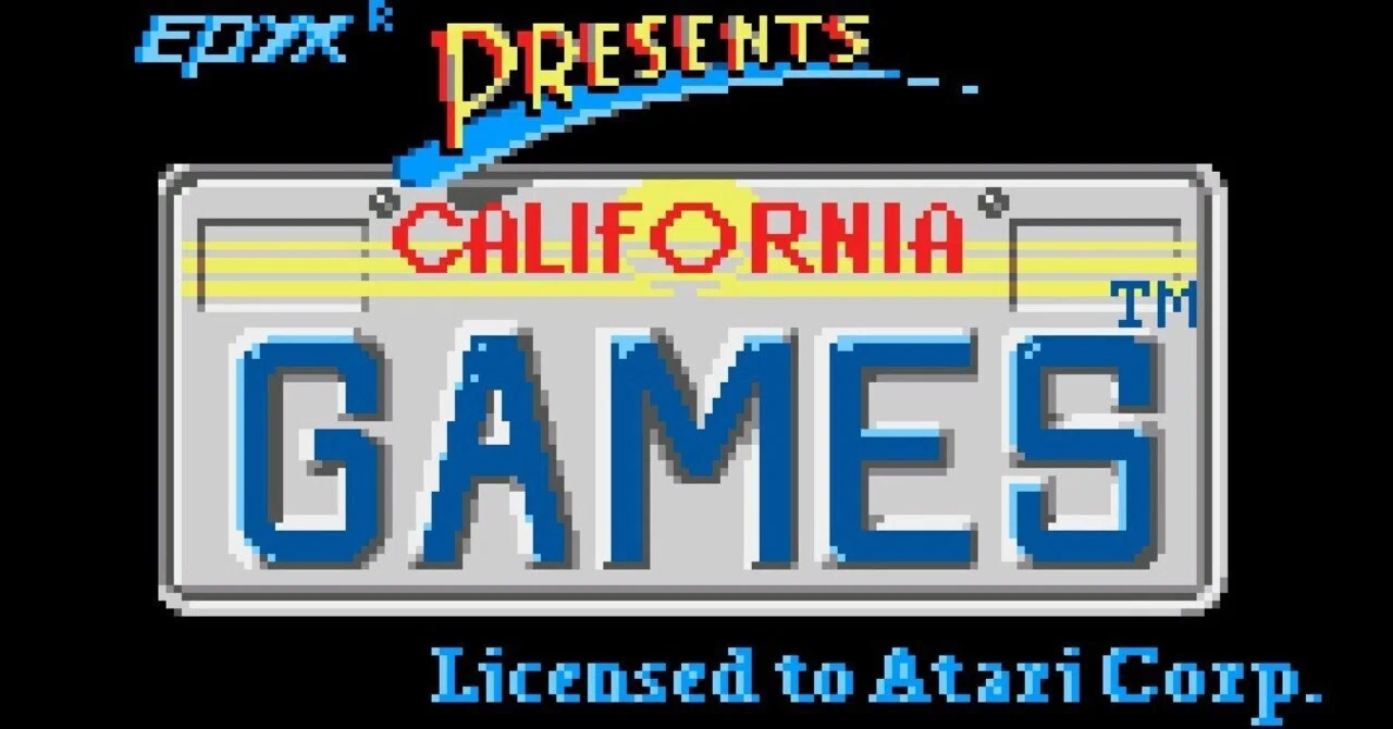 California Games』6種目のスポーツを7機種で、7本分楽しめるゲーム 