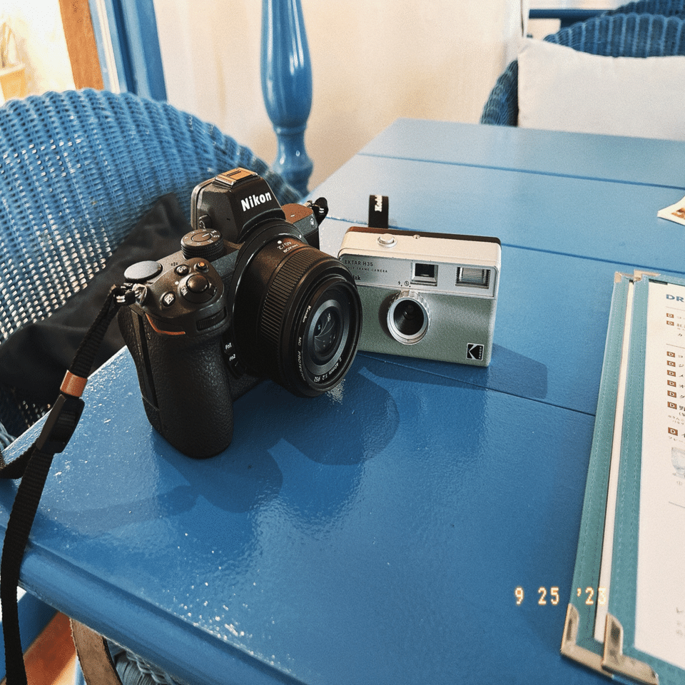 Nikonのカメラを借りた｜早川 沙奈