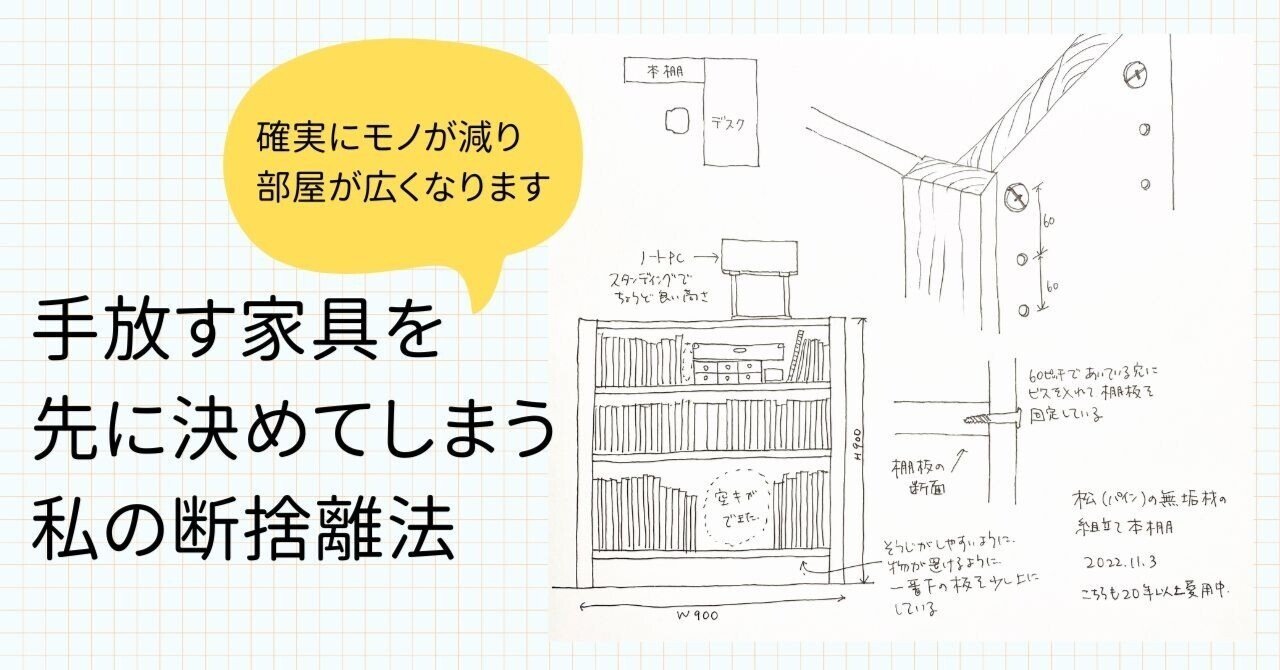断捨離中ダイアグラム