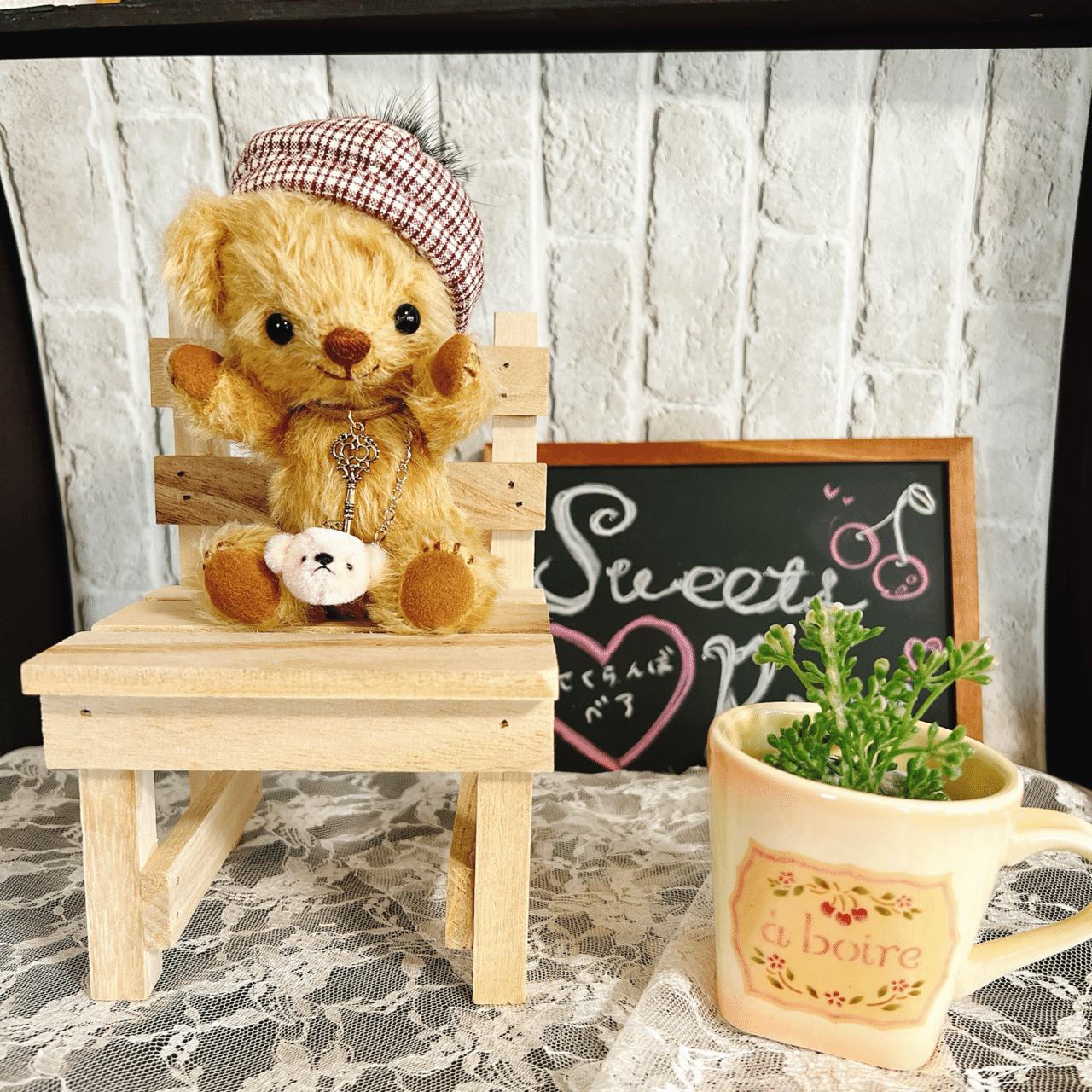 テディベアのJoyくん：テディベア作家の世界を覗く｜坂元あゆ実