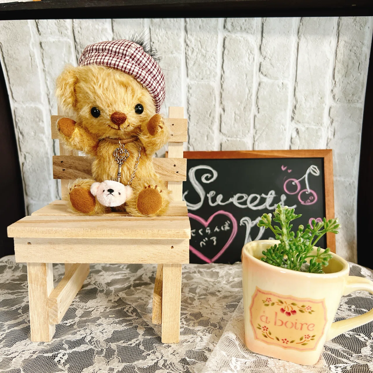テディベアのJoyくんを紹介します|あゆ*テディベア作家 テディベアのJoyくんを紹介します|あゆ*テディベア作家