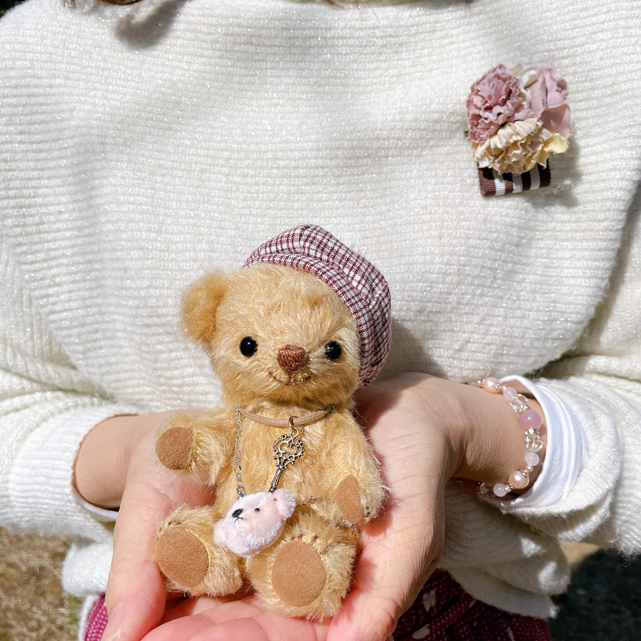 テディベアのJoyくんを紹介します｜あゆ＊テディベア作家