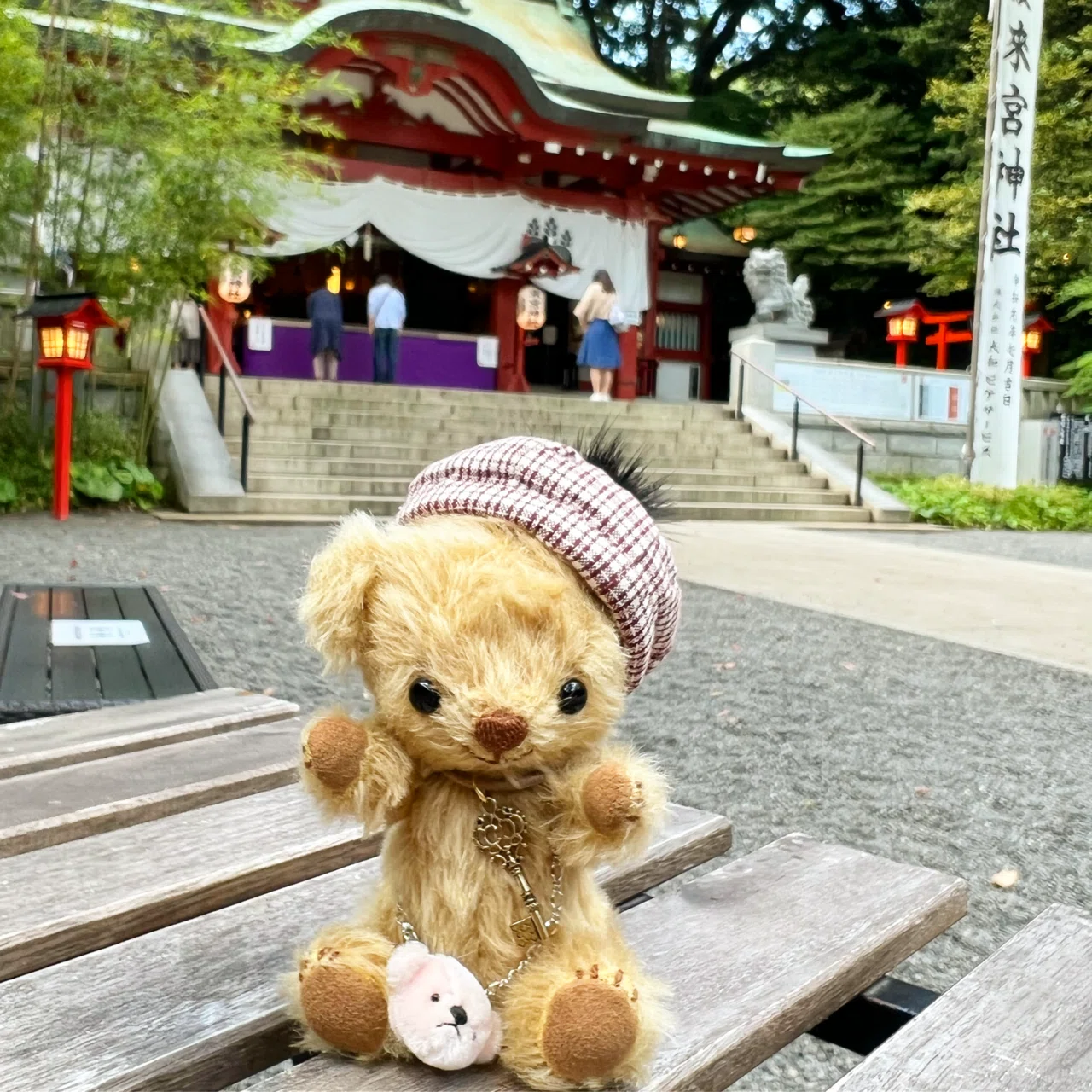 テディベアのJoyくんを紹介します｜あゆ＊テディベア作家