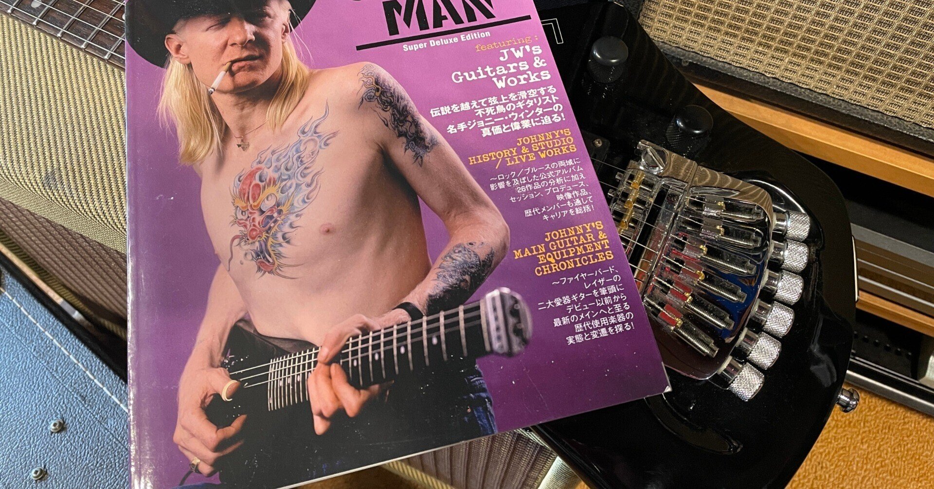 Johnny Winterのあのサウンドが！｜佐々木陵史郎
