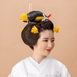 地毛結い日本髪　nihongami