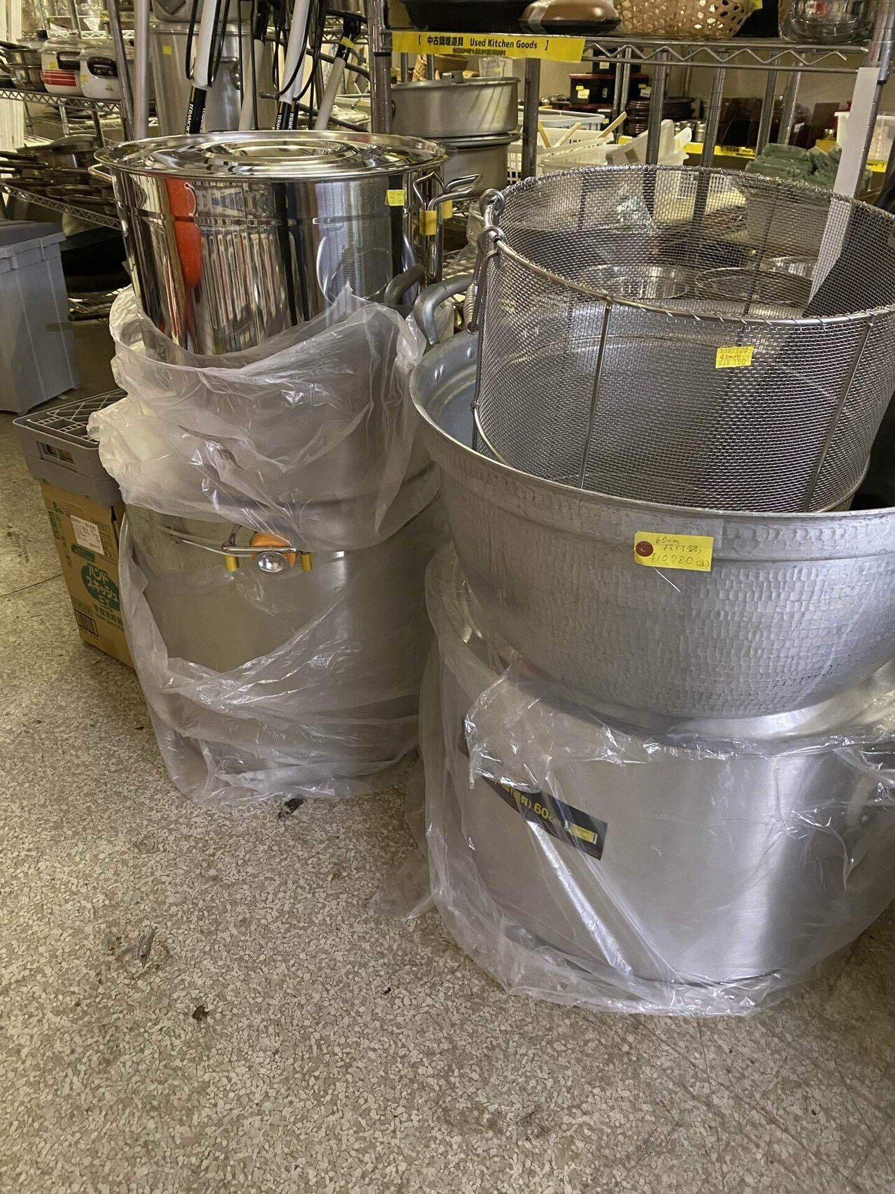 中古寸胴鍋入荷しました！｜テンポス松山店 