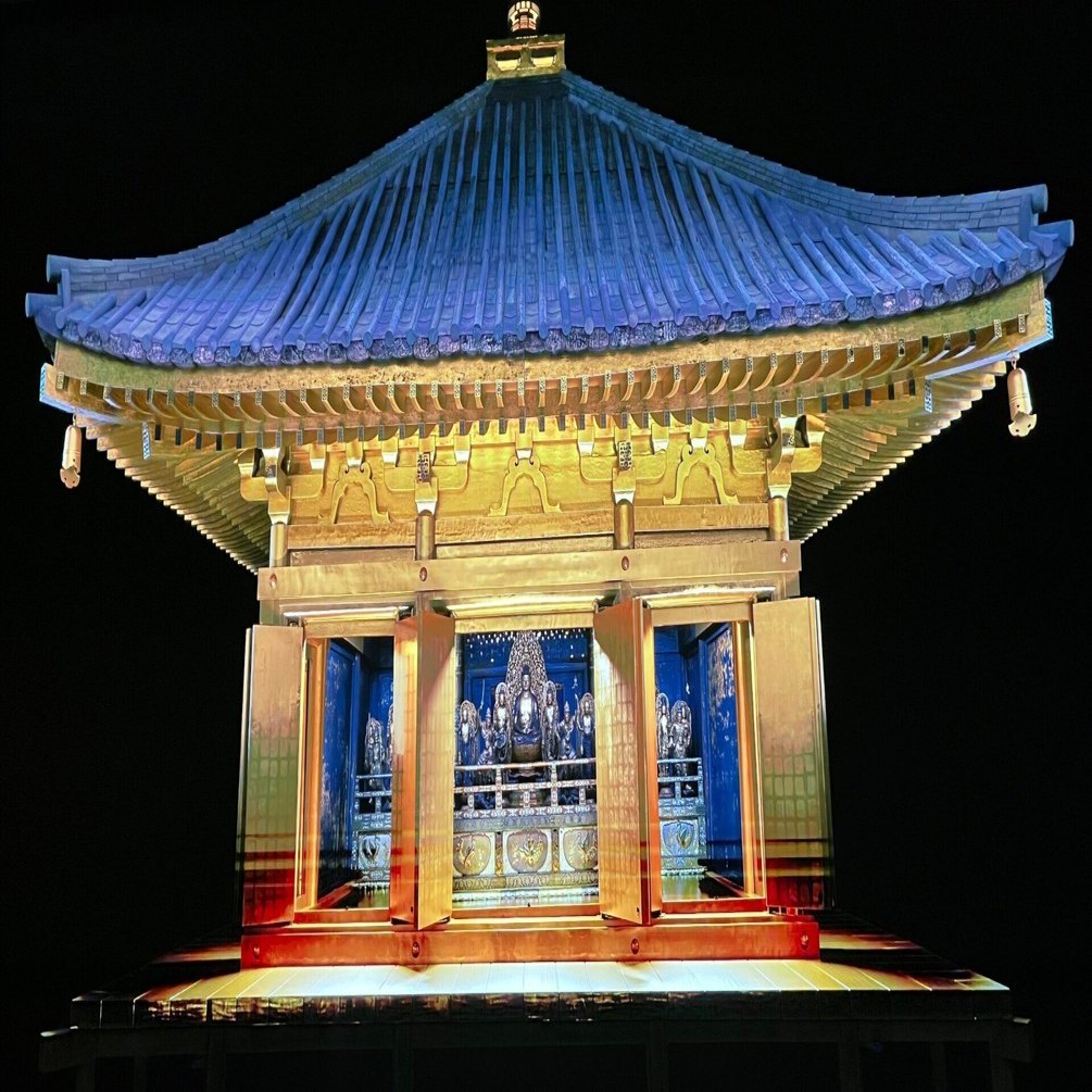 中尊寺金色堂が東博（上野）にやってきた！堂内に入って平安時代の極楽