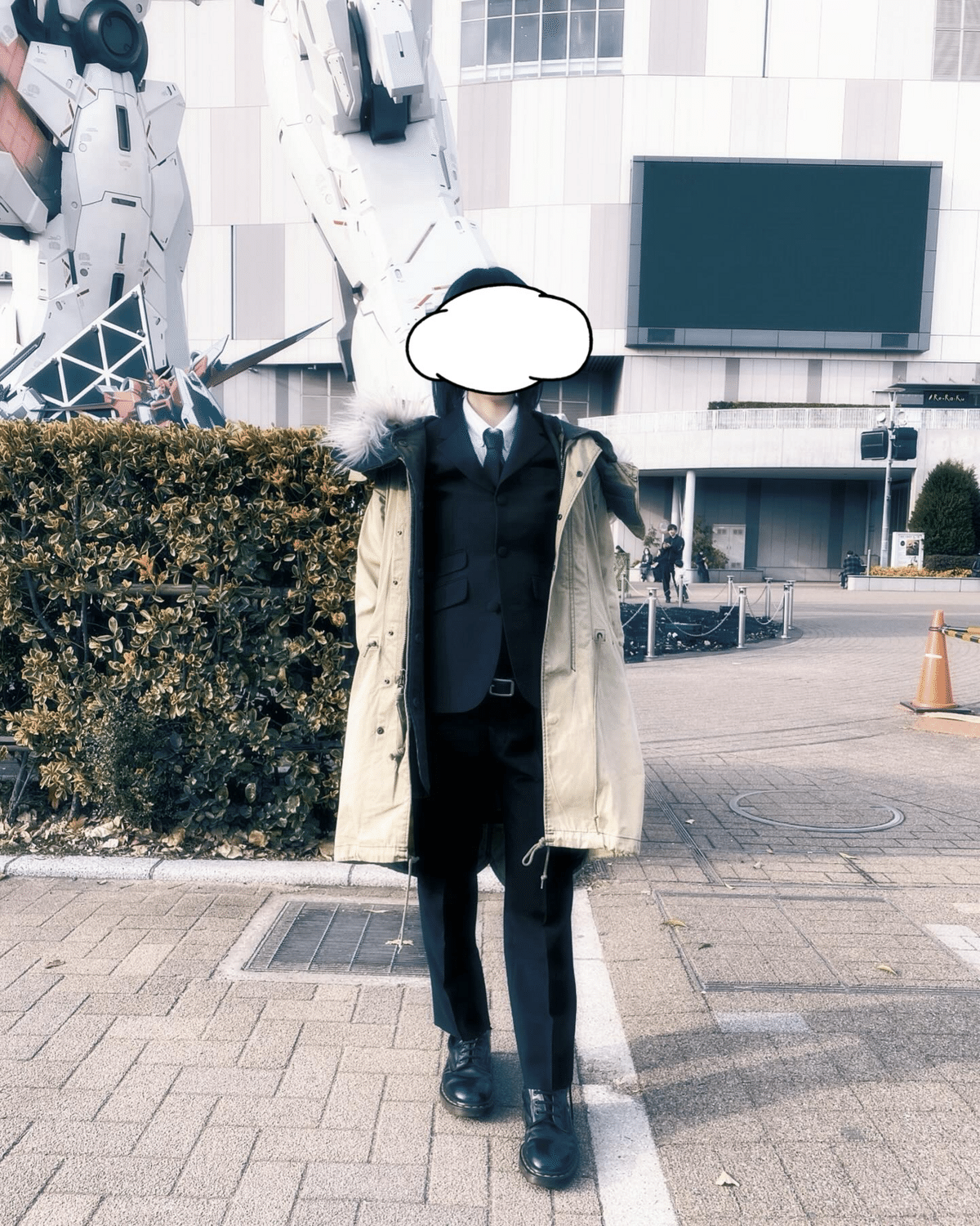洋服の並木　春夏モッズスーツ ネイビー（4.5枚目要確認） 並木で仕立てたモッズスーツでチバユウスケの献花に行った話