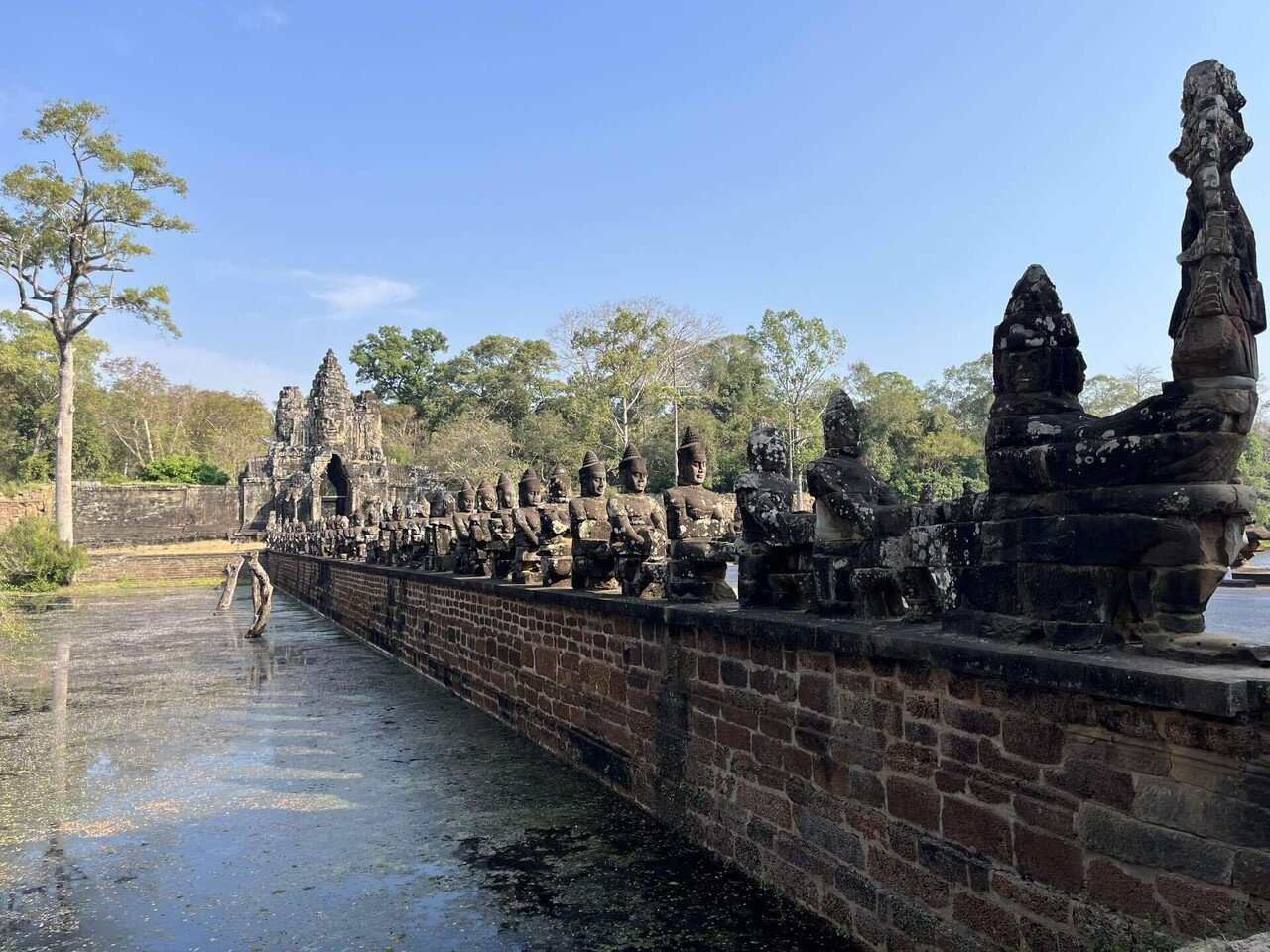 アンコールトム♪南大門〜バイヨン寺院へ｜えりもな♪