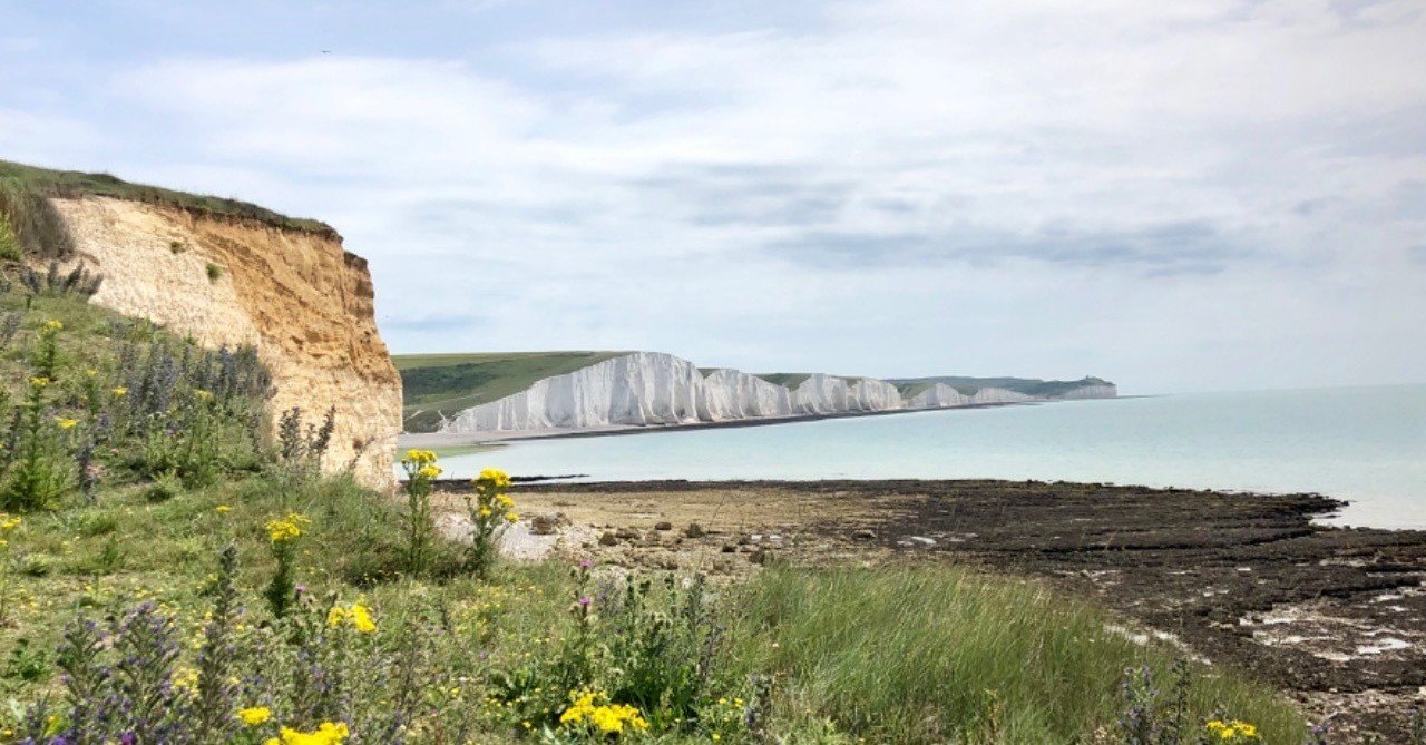 イギリスのハイキング 純白のセブンシスターズ いしまるゆき Note イギリスのハイキング 純白のセブンシスターズ いしまるゆき Note